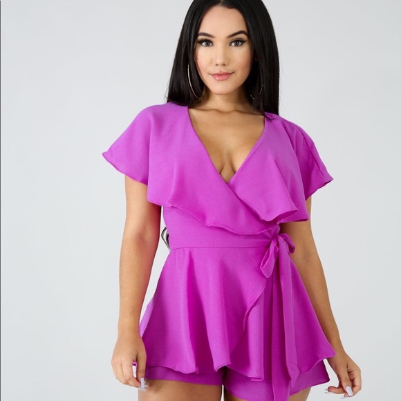 Linen Romper - Picture 4 of 8